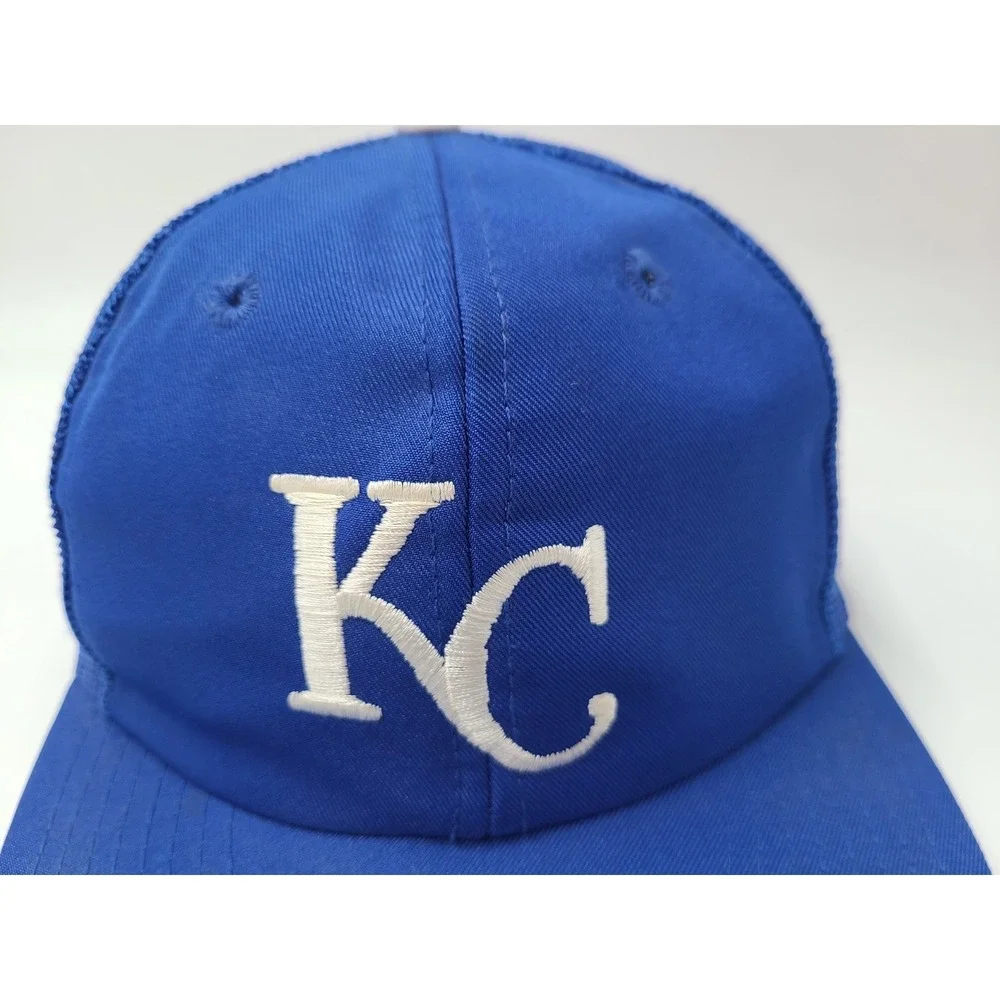 Vintage Kansas City Royals Sports Products Corp Mesh Trucker Snapback Hat‎ Cap